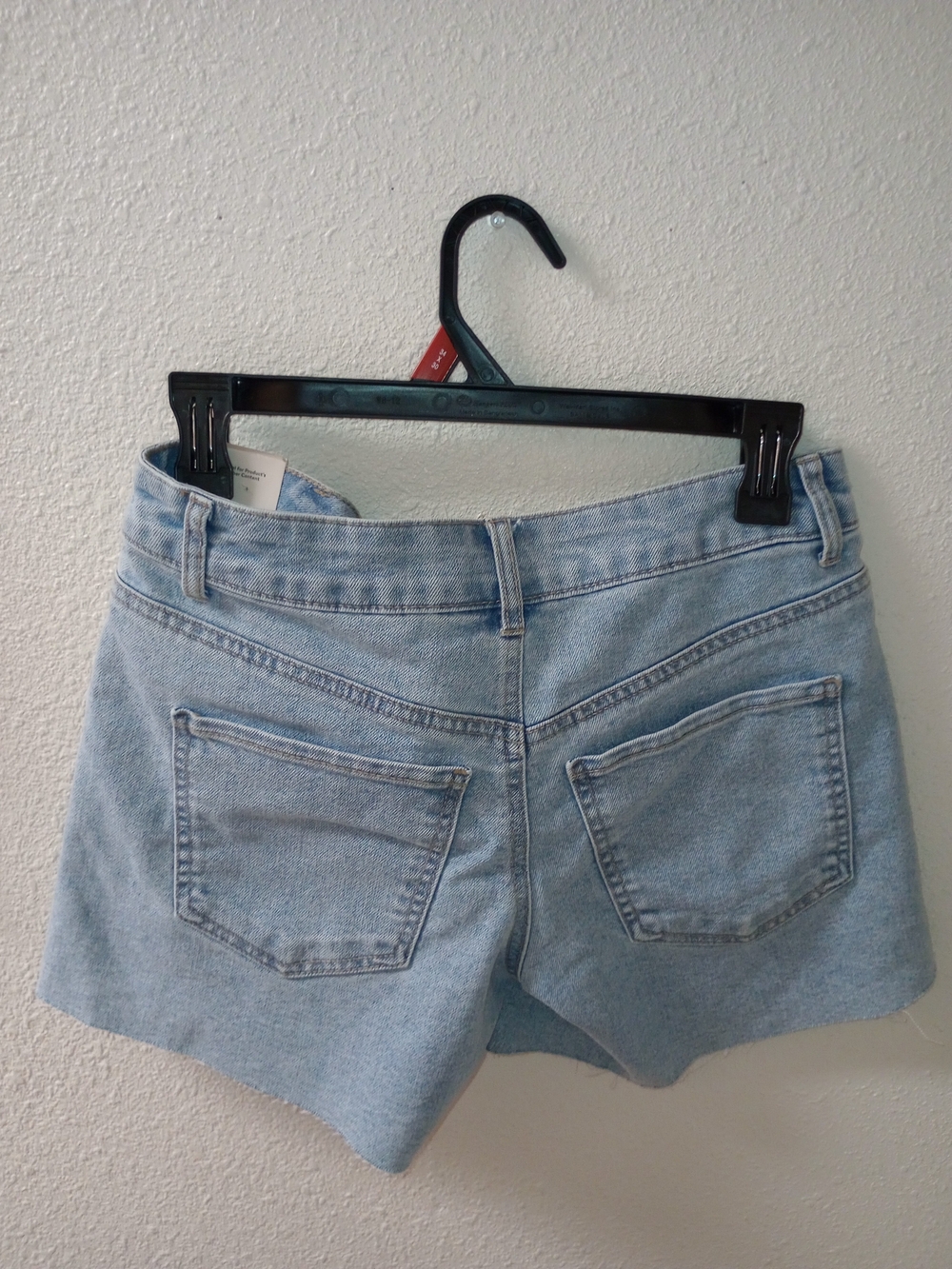 No Boundaries Light Blue Denim Shorts - Casual Five-Pocket